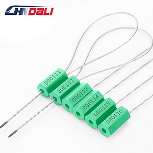 [Hot Item] Red Yellow Black Color Adjustable Container Cable Seal Plastic Cable Security Seal