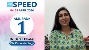 DM Endocrinology, 1st Rank AML, INISS April 2024, Dr. Sarah Chahal., SPEED Topper, Congratulations! #INISS2024 #MCHneurosurgery #SuccessJourney #MedicalMilestone #neetss2025 #neetdm2024 #ProudEducators Greetings From SPEED Dear Doctor,🩺 Speed learning app Provides NEET SS and INI-SS DM / MCH App based courses for Super speciality Exams ⚕️ Course Duration: 3 Years | 2 Years | 1 Years | 6 Months | 3 Months ⚕️ Features * Lecture - Lectures are Conducted by Super Speciality wise Expert faculty Memb