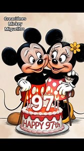 El cumpleaños de Mickey Mouse y Minnie Mouse se celebra el 18 de noviembre, desde 1928, porque es la fecha en la que ambos personajes hicieron su debut. | Creaciones Mickey