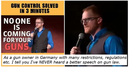 This funny but scary 10-year-old comedy routine about gun control should be required viewing for all Maga cultists
