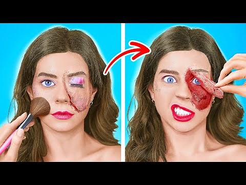 SPOOKY HALLOWEEN INSPIRATION || Last Minute Halloween Costumes And Make-up by 123 GO!