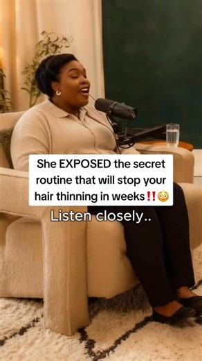 Her advice cured my hair thinning so fast! | Yourhealthgen