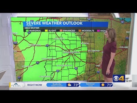 Krista forecasts storms for this evening