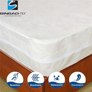 [Hot Item] Non-Woven Bedding Waterproof Mattress Protector Mattress Protector 30cm Deep Pockets Noiseless & Breathable