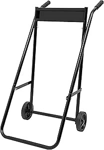 Portable Outboard Motor Stand Foldable Outboard Motor Cart with 2 Wheels, Heavy Duty Outboard Engine Carrier for Motor Storage, Repair, Maintenance, Multi Purposed Engine Stand