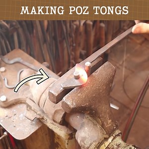 Forging Poz Tongs | The Best Science Videos