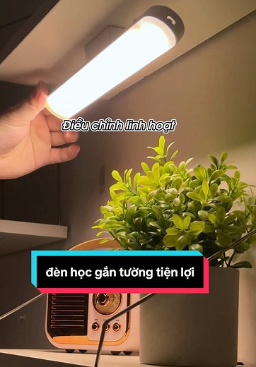 Đèn học gắn tường tiện lợi cho mọi không gian