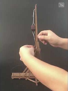 Trebuchet Middle Age Siege Weapon Model Kit