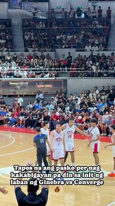 668K views · 4K reactions | Bigayan kahit tapos na ang pasko delos santos at Rj abarrientos #pba #quarterfinals #playoffs #ginebra #converge | AgentX44 | Facebook