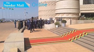 3.1K views · 35 reactions | Mokgweetsi Masisi President of Botswana has arrived at the new Parliament building | Sunday Mail Zimbabwe | Facebook