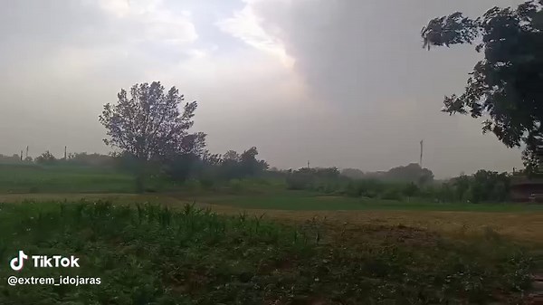 Extrém időjárás a TikTokon