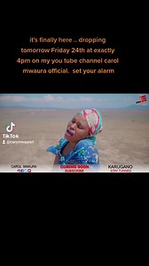This amazing song dropping on YouTube tomorrow at exactly 4Pm. Stay Tuned!!!!! Carol mwaura official is my you tube channel | Carol Mwaura The Brand