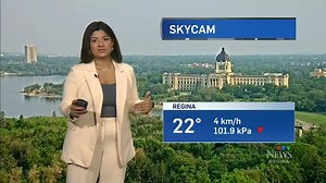 Saskatchewan weather: seasonal, slight chance of showers