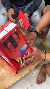 2K views · 35 reactions | bóc hộp nintendo switch oled mario mod chip 1TB | Trà Bình Tân | Facebook