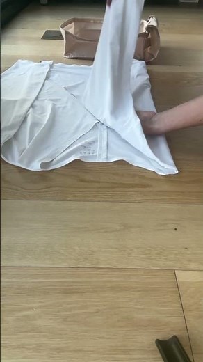 Friday Folds | How to fold a blouse into a packing cube