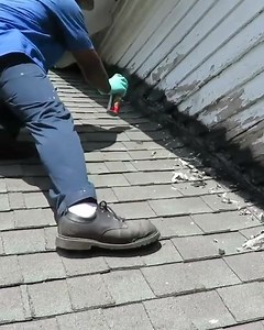 1.5K views · 18 reactions | Astral Auto Repairs demonstrates the how the power of Flex Seal® Rubberized Spray can easily tackle roof repairs. Flex Seal fills in holes and secures roofing materials like a boss. Yeah, we can dig it Timmy  | Flex Seal | Facebook