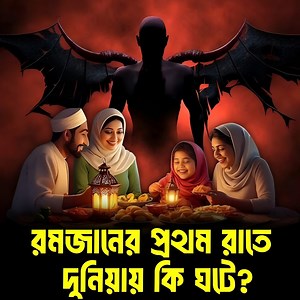 রমজানের প্রথম রাতে দুনিয়ায় কি ঘটে? | Bongo Entertainment