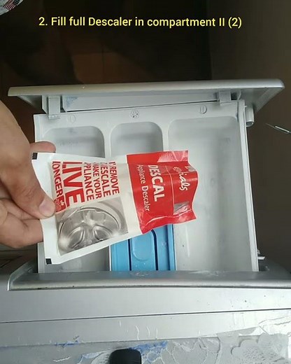 How to Descale Bosch Washing Machine (WAK24168IN)