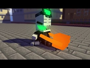 Baby GunMan vs SCP-999 - Minecraft Animation