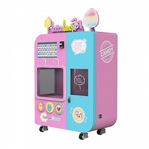 [Hot Item] 24 Hours Online Vending Machine Cotton Candy Machine Parts