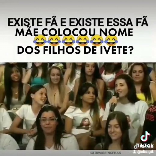 essa sou eu a fã e mãe que colocou nomes dos filhos de ivete em homenagem a ivete?