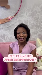 Is cleaning up after sex important?Yes, for hygiene purposes, but it also decreases your chances of infection. #sexologist #vaginalhealth #sexualhealth #southafricangynaecologist #femalesexualhealth #cosmopolitan #medicaltips #gynecologist #sandtondoctor #blackdoctors | Dr.Gynae