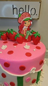PASTEL DE ROSITA FRESITA #strawberryshortcake | Amazing Cakes by Yessy