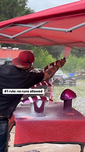 Spraying clear coat over the metal flake 🤯 #custompaint | Bad Chad