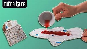How to Make Reusable Menstrual Pads | Tuğba İŞLER