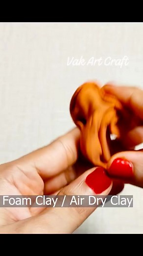 2.8K views · 25 reactions | DIY Miniature Flower pot Foam Clay Craft  #diy #miniatures #flowerpot #clayart #claycrafts #foamclay #airdryclay #vakartcraft #fbreels | Vak - Art & Craft | Facebook