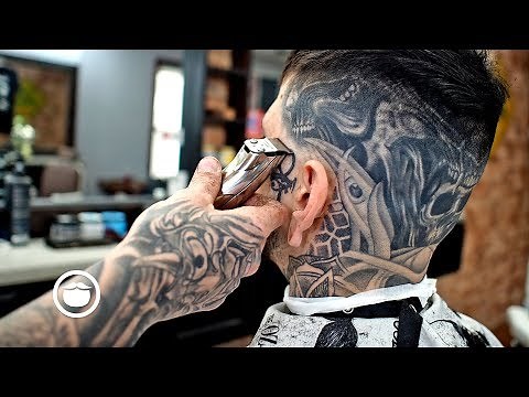 Fresh Skin Fade with Awesome Tattoos
