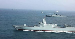 China's Type 055 destroyer Anqing completes first maritime combat drills