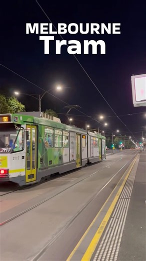 TRAM IN MELBOURNE #tram #melbourne #publictransport #liveablecity