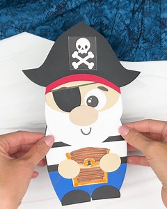 2.8K views · 11 reactions | ‍☠️ Pirate Gnome Craft For Kids  Get the template link below | Simple Everyday Mom | Facebook