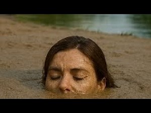 #quicksand Girl Sinking in Quicksand! Real sad Story!