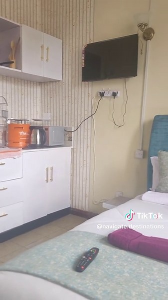 Luxury Studio Airbnb in Nakuru Town | 1 Bed, 2 Guests
