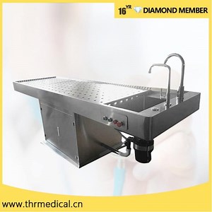 [Hot Item] Funeral Product Stainless Steel Electric Embalming Table for Sale (THR-107)
