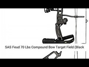 SAS Feud 70 Lbs Compound Bow Travel Package Target Field (Black with Starter Accessories) Reviews