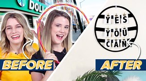 83K views · 261 reactions | Twin sisters craft it out to see who can create the better dollar store home decor from hula-hoops! | Tasty Home | Facebook