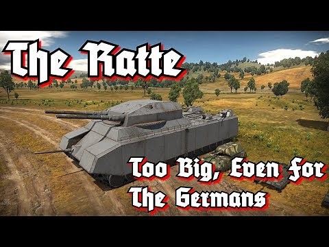 Tank Files: The Ratte - The Largest Tank Never Built