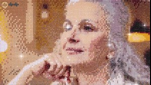 Personalized Memorial Gifts – Custom Diamond Art Kits with Photo Text, Sympathy Gifts, Bereavement Gifts, Remembrance Gifts for Loss of Father Mother Loved One (Round Drill, 11.8×15.7 Inch)