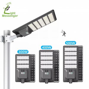 [Hot Item] Light Messenger Good Price IP65 Waterproof Outdoor 300W 400W 500W Integrated All in One SMD LED Solar Street Lights Lighting