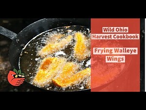Wild Ohio Harvest Cookbook: Frying Walleye Wings