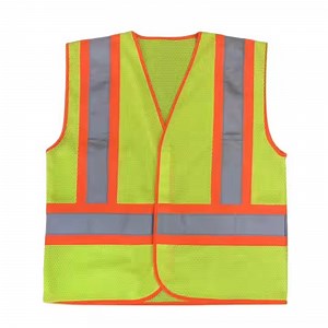[Hot Item] High Quality Reflective Vest Hi Vis 100% Polyester Mesh Reflective Safety Vest