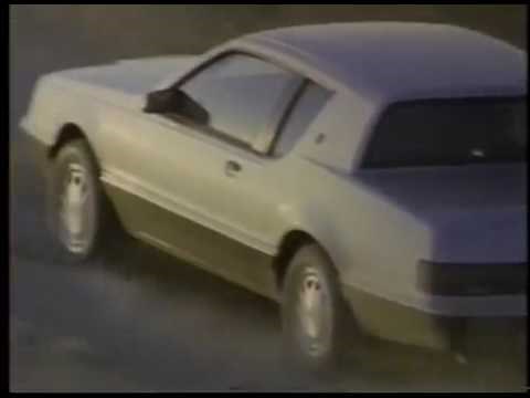 1985 Mercury Cougar Commercial