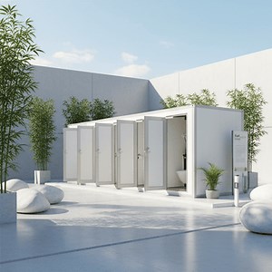 [Hot Item] Cheap Fireproof Professional Container Toilet Mobile Cheap Washroom for Sale