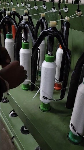 Spinning mill simplex machine #spinning #spinningmills #spinningindustries #farming #machine