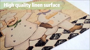 Farmhouse Chef Kitchen Mats Non Slip Fat Chef Kitchen Rugs Home Decor Low-Profile Washable Floor Mat 30x17 Inch