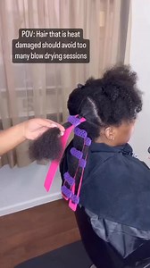 19K views · 205 reactions | How to stretch your hair without any heat. | Natural is Natural | Facebook