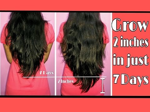Grow 2 inches in 7 days | Indian Hair Growth Secret | how to grow hair faster ?